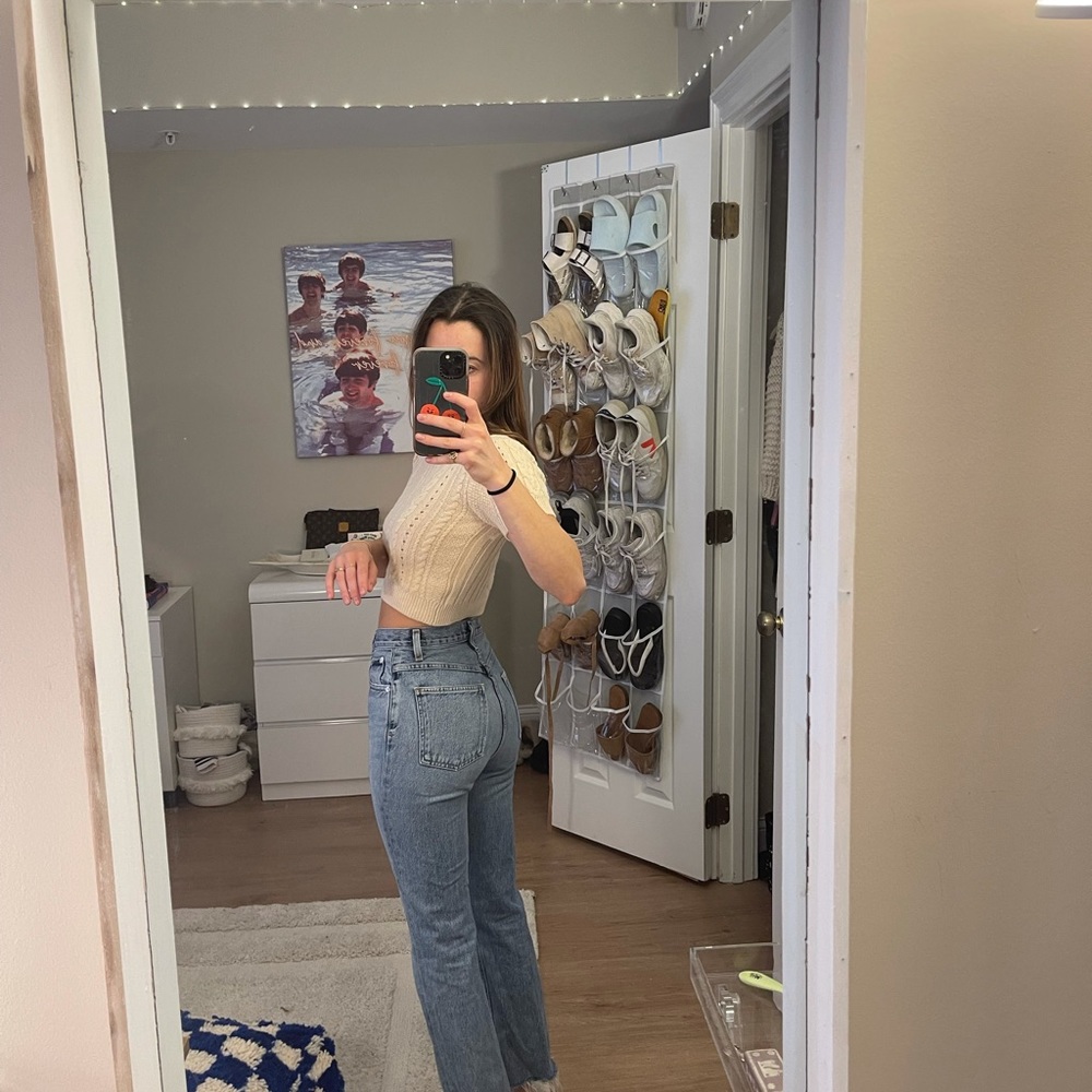 Agolde Straight Cut Jeans